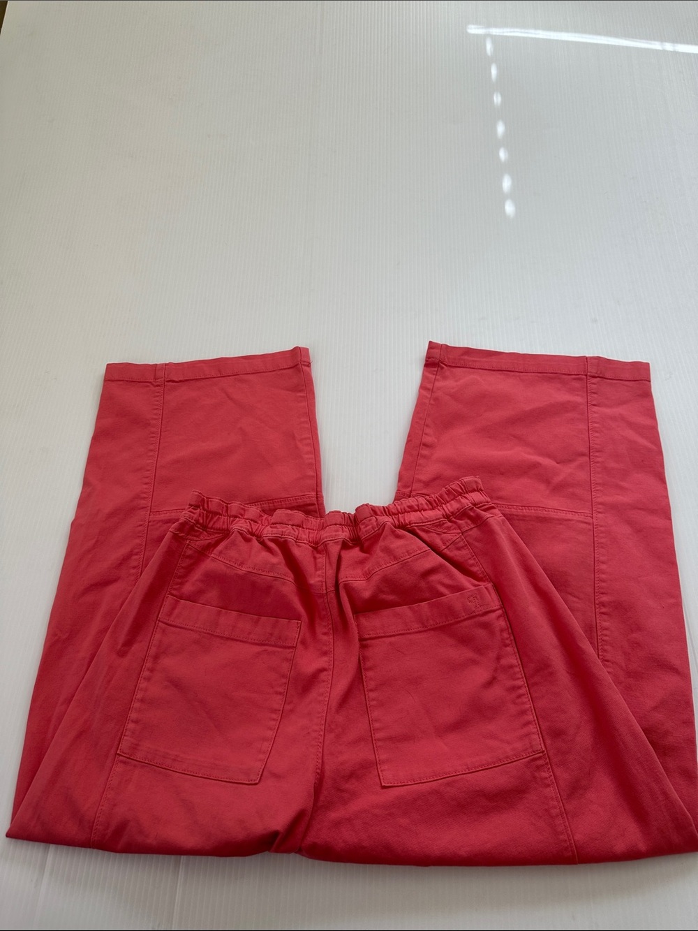 Anthropologie Coral Wide-Leg Pants - Picture 5 of 14